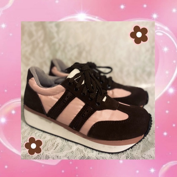 Vintage 90s/Y2k Chunky Platform Sneakers - Picture 2 of 2